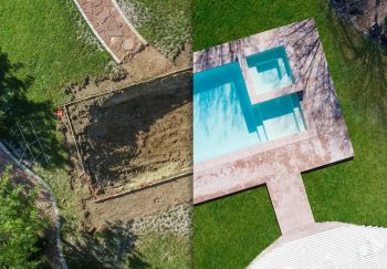 Pool Installation in Leander, Texas by Superhero Pools & Outdoor Living